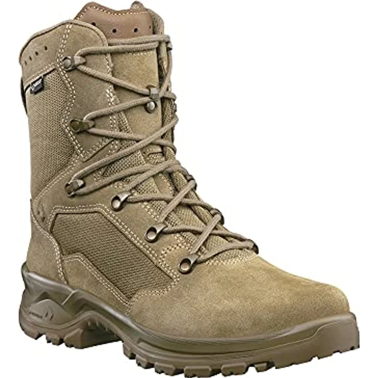 HAIX Combat GTX, Arbeitsschuh mit Sicherheit und Komfort, beige, Gr. 81/2 – Bild 1