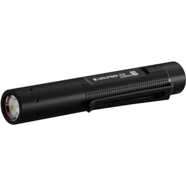 Ledlenser P2R, wiederaufladbare LED Taschenlampe mit 200 Lumen, 90m Zoom, USB-C und IP54 für Camping, Wandern, 8 Stunden Laufzeit, 36g – Bild 1
