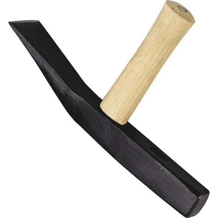 IDEALSPATEN Pflastererhammer 3 kg norddeutsche Form Eschenstiel, 3000 g Kopfgewicht