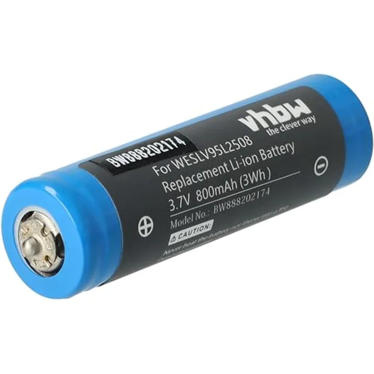 Vhbw Akku für Panasonic ES-LV65, ES-LV81, ES-LV9, ES-LV95, ES-RF31 Rasierer, 800mAh, 3,7V, Li-Ion