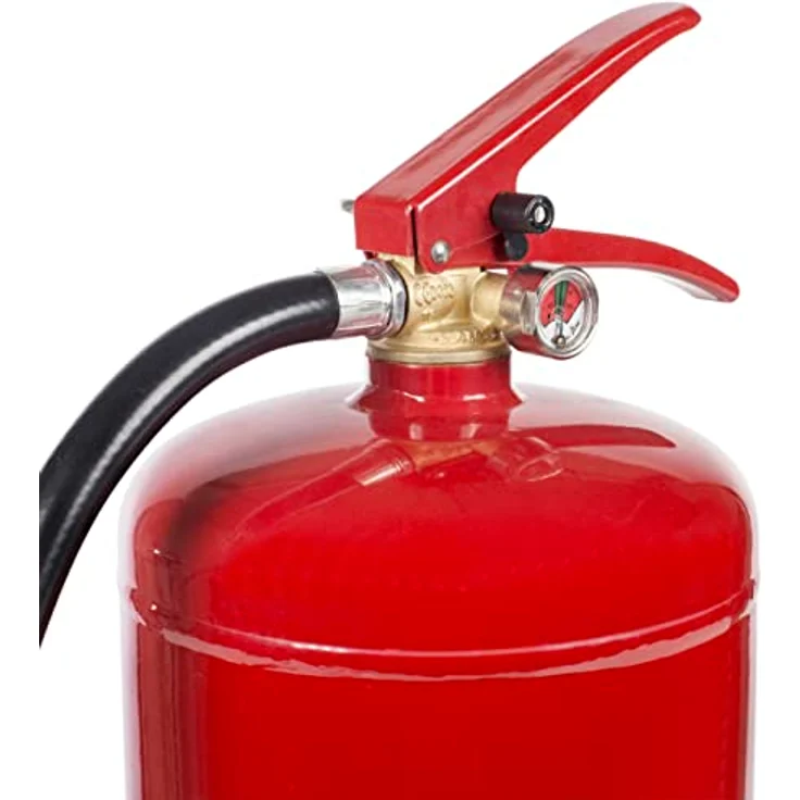 Smartwares Schaum Feuerlöscher SB6 6L Brandklassen AB Stahl mit Halterung – Bild 3