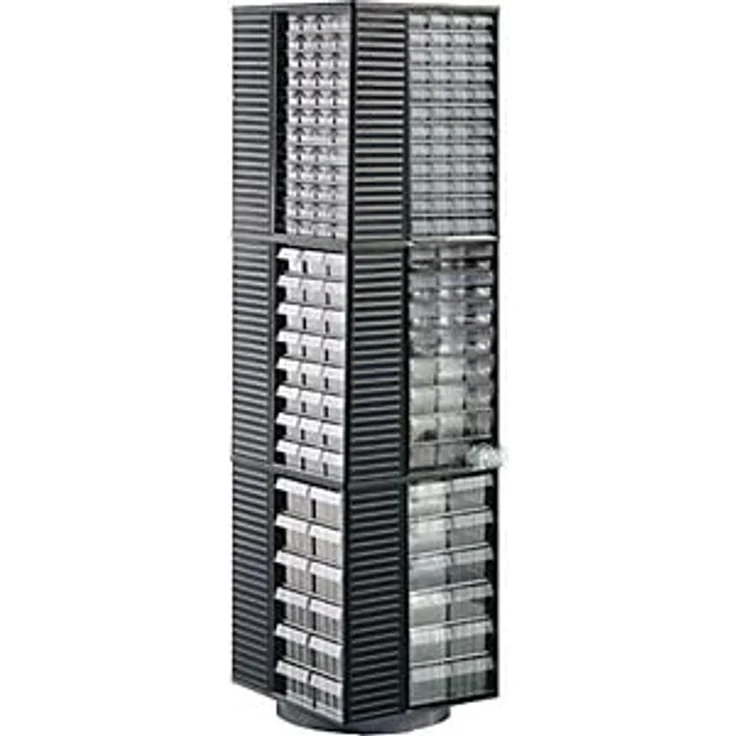 Treston Kleinteilemagazin 550-3, BxTxH 310x180x550 mm – Bild 4