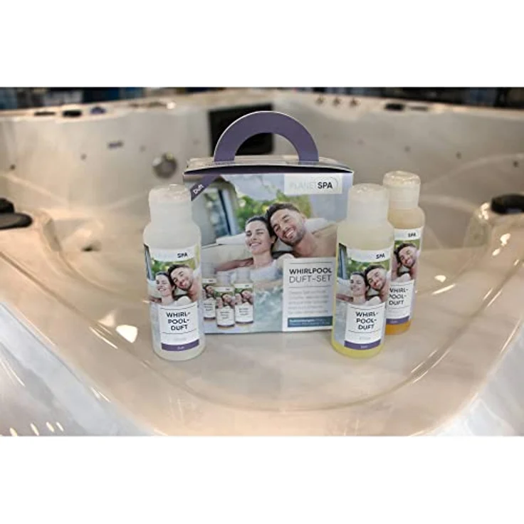 Planet Whirlpool Duft-Set 3teilig mit Pinie, Pfirsich-Mandarine und Rose, hochkonzentriert und alkoholfrei – Bild 7