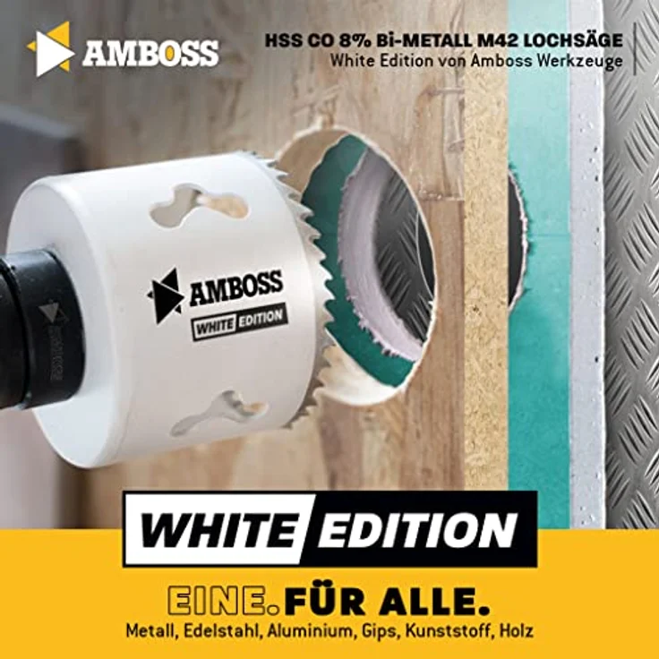 52 mm Amboss Bi-Metall HSS M42 Lochsäge – Bild 3
