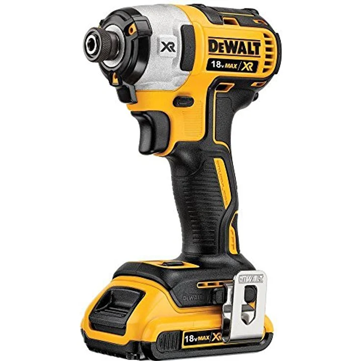 DeWalt DCF887D2-QW Akku-Schlagschrauber, 400 W, 18 V, schwarz-gelb – Bild 3