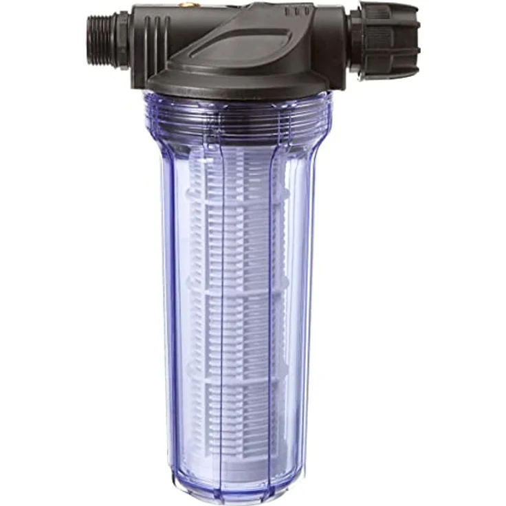 Gardena Pumpen-Vorfilter für Wasserdurchfluss bis 6000 l-h: Effektiver Filter für Gartenpumpen und Hauswasserautomaten, mit Filtereinsatz (1730-20) – Bild 2