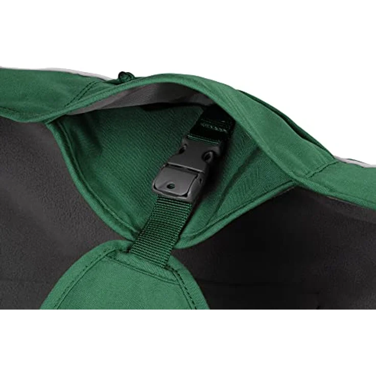 RUFFWEAR Overcoat Fuse 2-in-1-Kombination aus Hundemantel und -Geschirr, mit Fleece Gefütterte Hundejacke, Evergreen XL – Bild 2