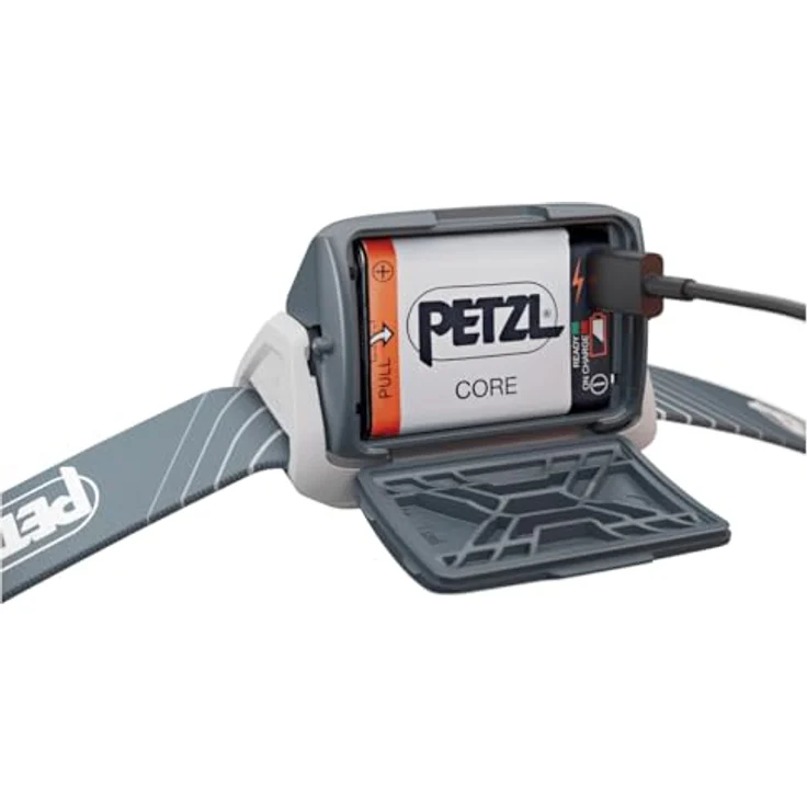 Petzl Unisex – Erwachsene Tikka CORE Frontallampe, Grau, U – Bild 5