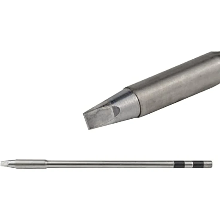 Quick Dauerlötspitze gerade Meißelförmig 3, 2 mm Breit Rapid-Kartuschen-Lötspitze für TS1200 Lötstation – Bild 1