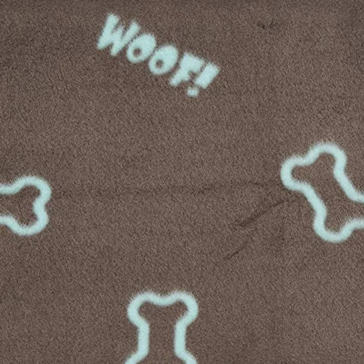 Trixie Fleecedecke Barney 150x100 cm taupe – Bild 4