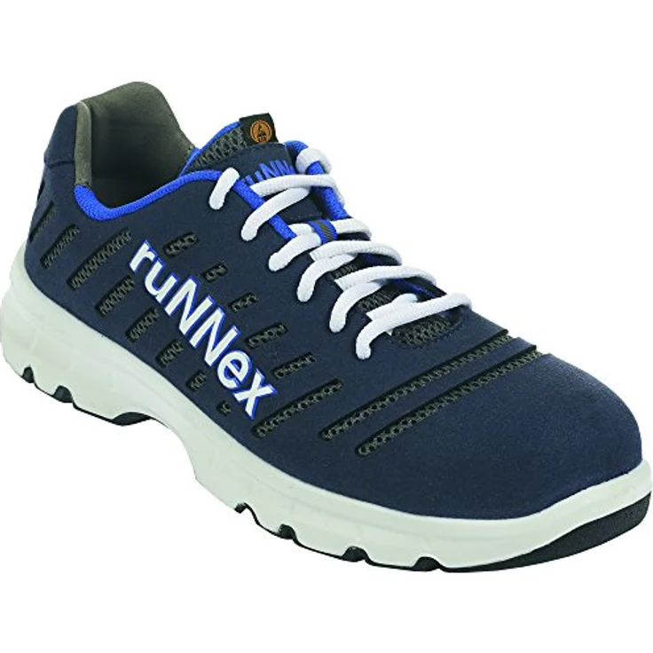 BIG Arbeitsschutz RUNNEX® S1P-ESD-Sicherheitshalbschuhe FlexStar, rutschhemmende SRC-Laufsohle, wasserabweisendes Obermaterial, AIRSTREAM-Funktionsfutter, ESD-zertifiziert, Weite 11 – Bild 1