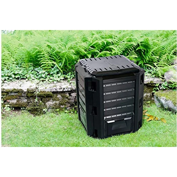 Prosperplast 19549 Kompostierer IKST380C 380Liter,schwarz – Bild 9