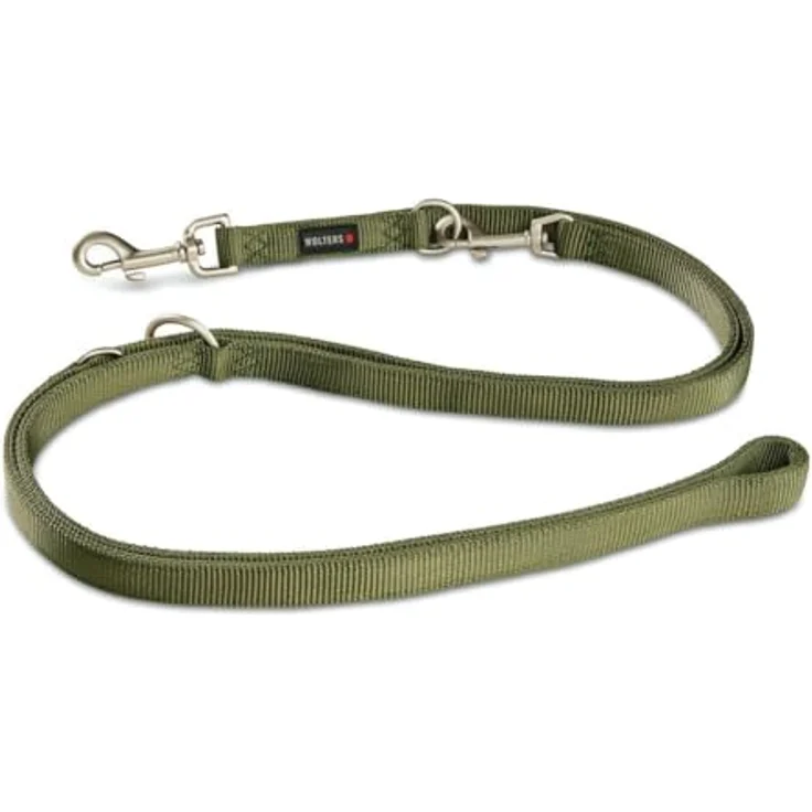 Wolters Führleine Professional, XL 300 cm x 25 mm, olive, extra lang – Bild 1