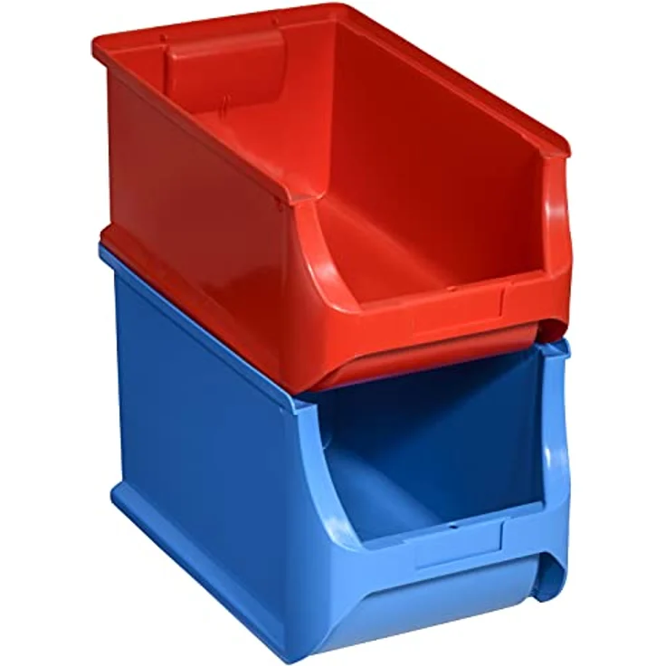 Allit 456280 Lagersichtbox ProfiPlus 4H (B x H x T) 205 x 200 x 355mm Blau 1St. – Bild 2