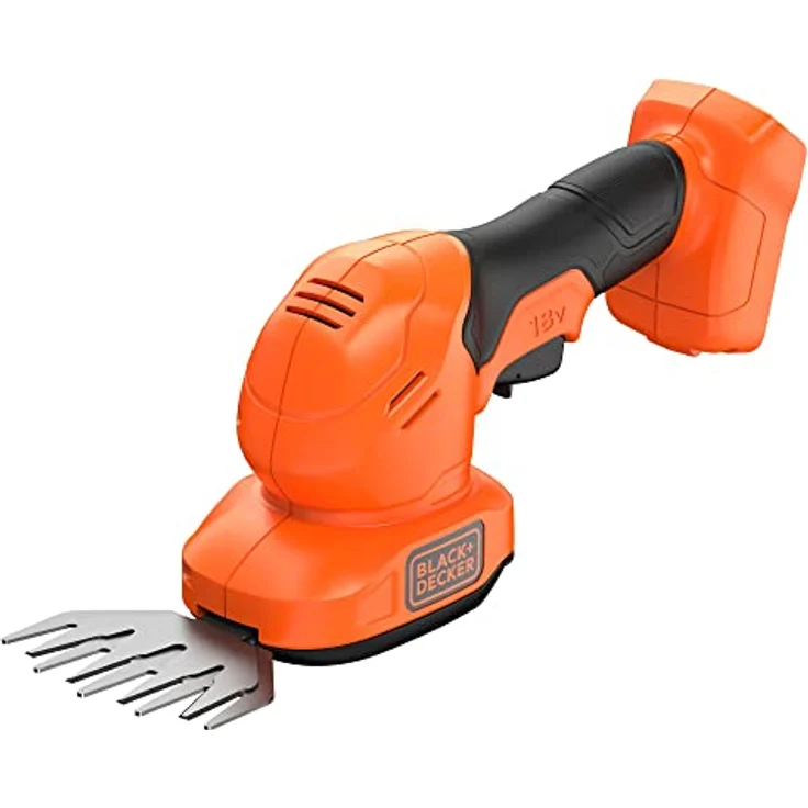 Black+Decker BCSS18B-XJ Akku Gras- und Strauchscheren-Set 18V werkzeugloser Messerwechsel Laufzeit c – Bild 2