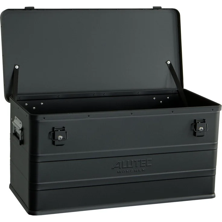 ALUTEC München Werkzeugkoffer ALUTEC Aluminiumbox Classic 93 Schwarz, 93 ltr., (LxBxH) 750 X 350 X – Bild 1