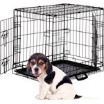 relaxdays Tiertransportbox Faltbarer Hundekäfig Größe S-XXXL, M