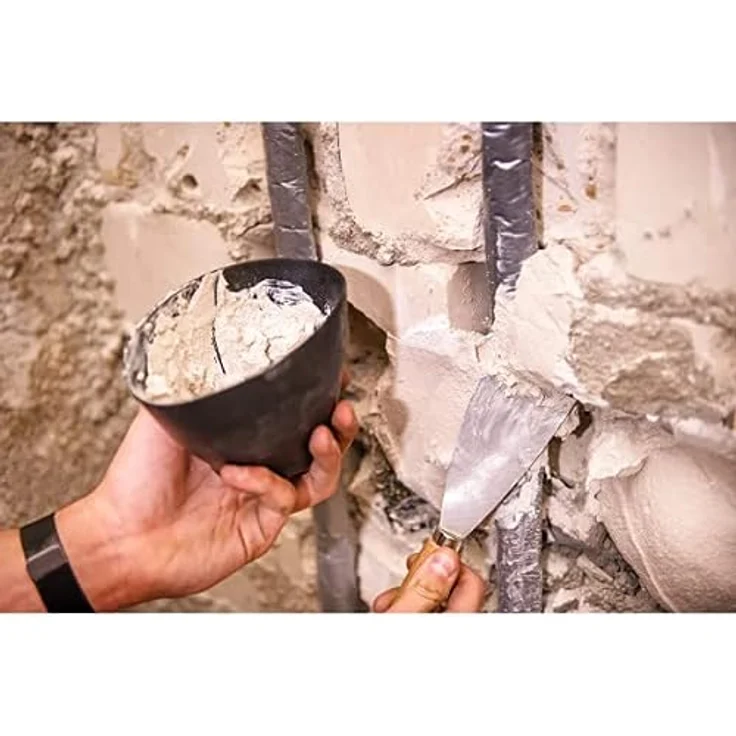 HAZET Maler-Spachtel 824-6 | Werkzeug-Spachtel mit flexibler, geschliffener Klinge, 60 mm breit | Entfernen von Tapeten-Resten oder Einsatz im Trockenbau, inkl. Aufhängeloch, Made in Germany – Bild 3