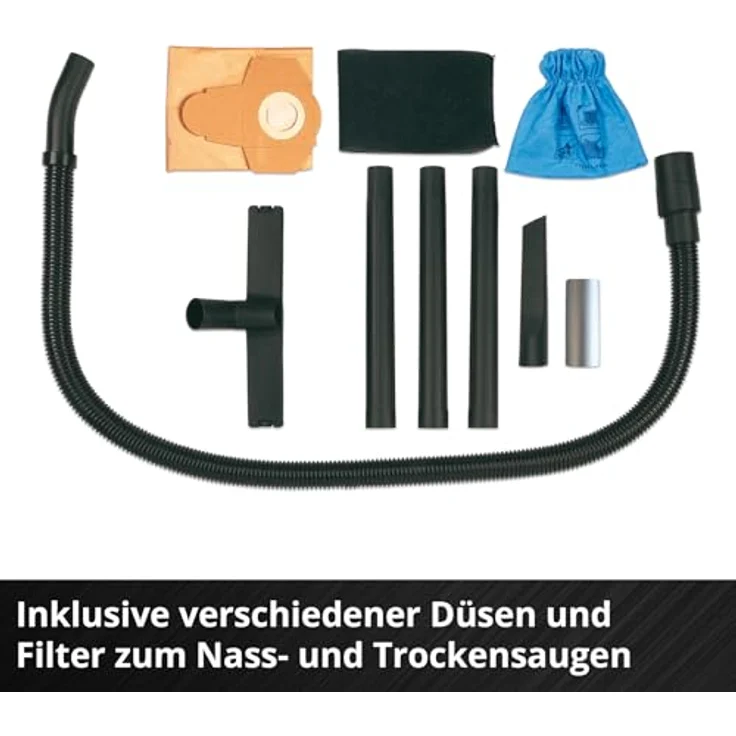 Einhell TC-VC 1812/1 S 2342500, Nass-Trockensauger, 1250 W, Rot/schwarz/Silber – Bild 4