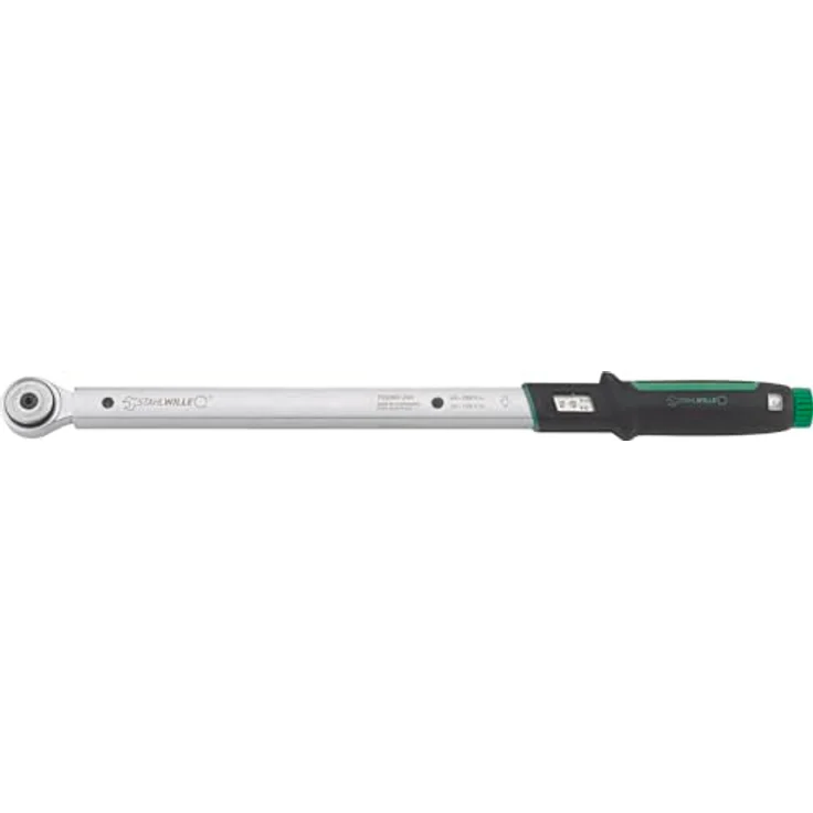 STAHLWILLE 750NR/200 Drehmomentschlüssel 40-200 N·m mit 1/2 Zoll Umschalt-Knarre, haptischem Klicksignal, Doppelskala, Made in Germany – Bild 1