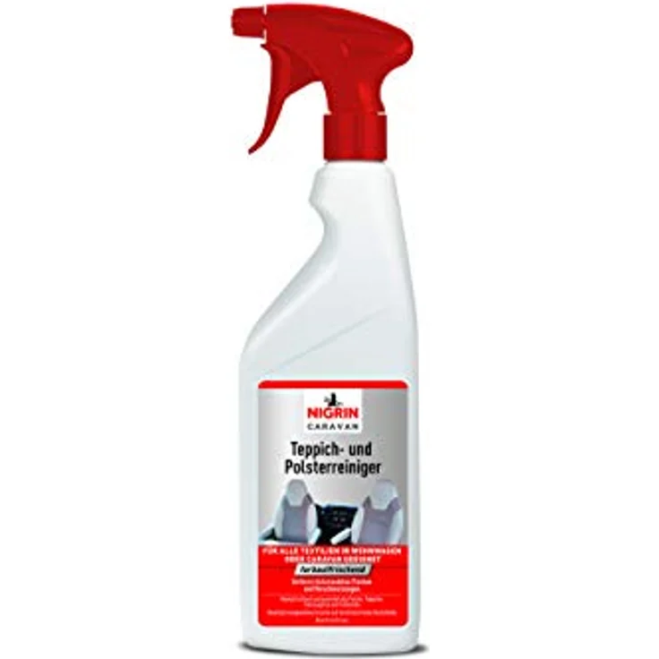 NIGRIN 20250 Caravan Teppich- und Polsterreiniger 0,75 Liter – Bild 1