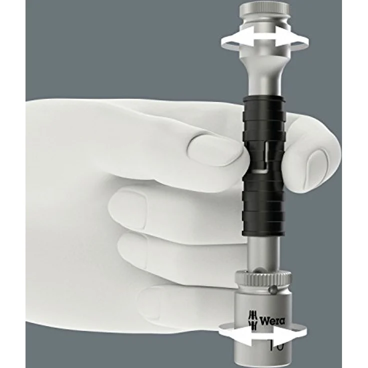 Wera Zyklop Speed-Knarrensatz '8100 SA All-in', 42-teiliges Set mit Haltefunktion, 1/4"-Antrieb in robuster Textilbox – Bild 19