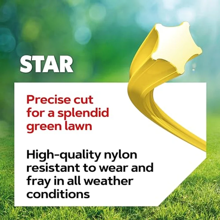 Oregon 69-440-Y Yellow Star Rasentrimmerfaden Draht für Rasentrimmer und Freischneider, 1,7 mm x 15 m – Bild 5