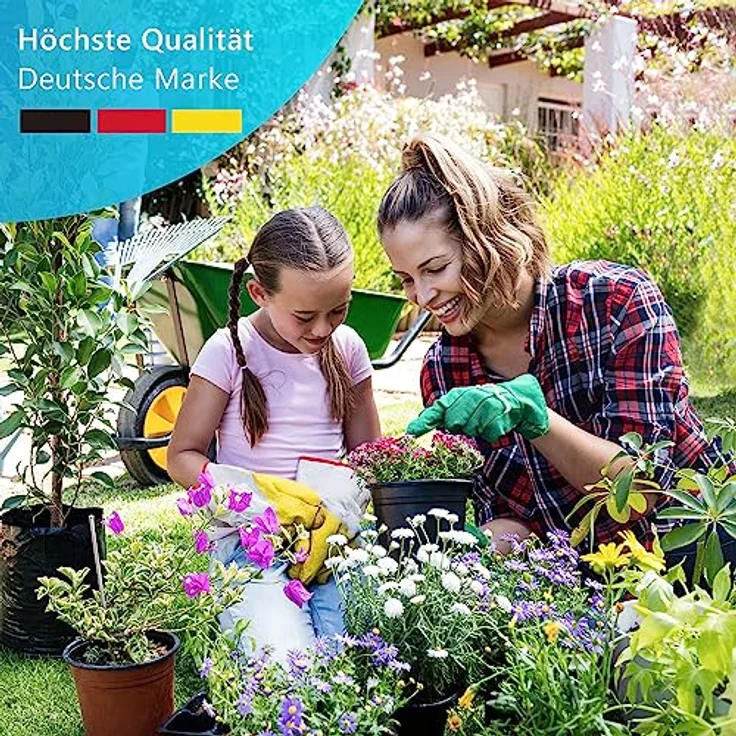 NYVI Hochbeet NYVIGreen XL 158x44x61cm 392 Liter - Gartenbeet aus wetterfestem & recyceltem Kunststoff - Pflanzenbeet - Pflegeleicht, Steckmontage ohne Werkzeug - Blumenbeet – Bild 4