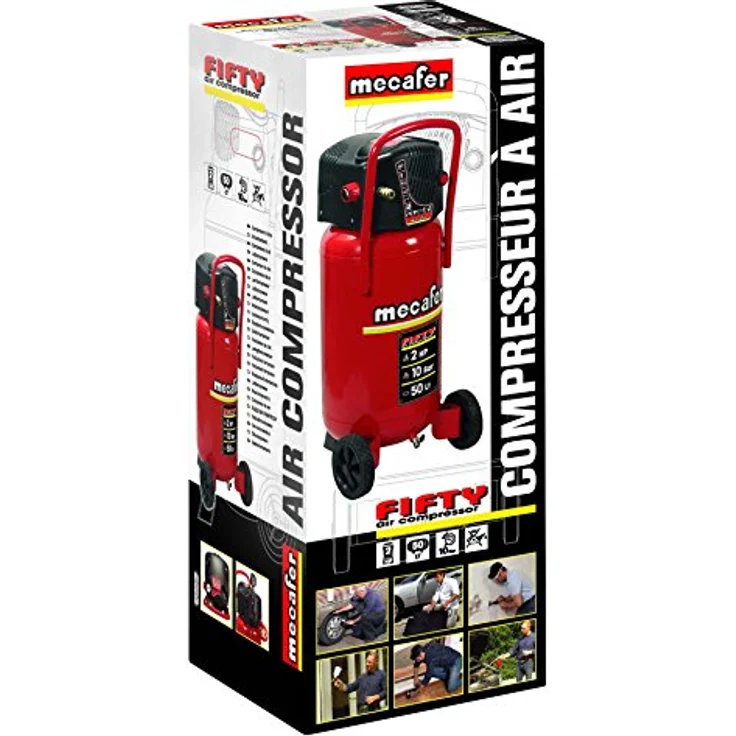 Mecafer 425090 Kompressor 50 L 2 HP Fifty Mecafer – Bild 4
