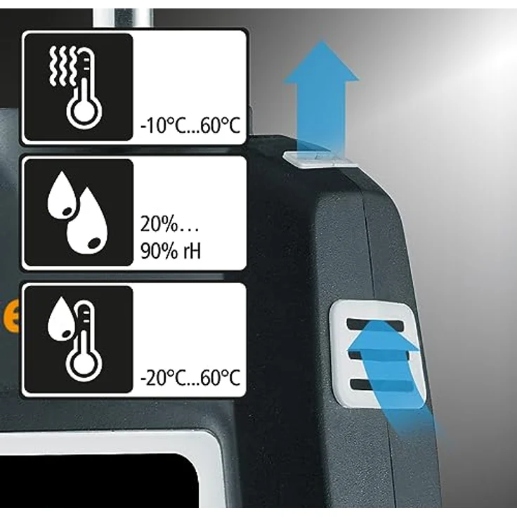 Laserliner MultiWet-Finder Plus Materialfeuchtemessgerät Temperaturmessung – Bild 5