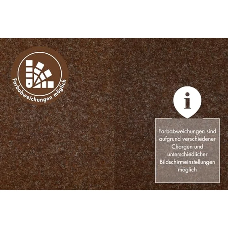 misento Rasenteppich Easy Kunstrasen strapazierfähig, robust, pflegeleicht mit Drainage Noppen braun, 300 x 200 cm – Bild 8
