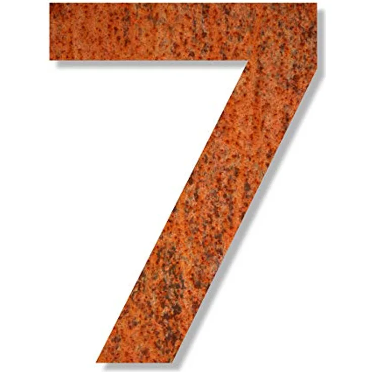Keilbach Hausnummer iron.number.240 Ziffer 7 #08 0027
