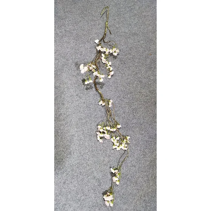 HTI-Living Kunstblume Blütengirlande 160 cm Flora unbekannt, Naturgetreue Kunstpflanze - Höhe 160 cm - Preisvergleich