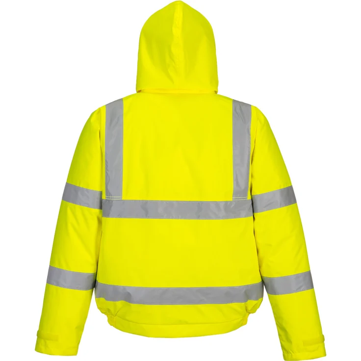 Portwest Warnschutz Pilotenjacke mit -40°C Kälteschutz Gelb 5XL – Bild 4