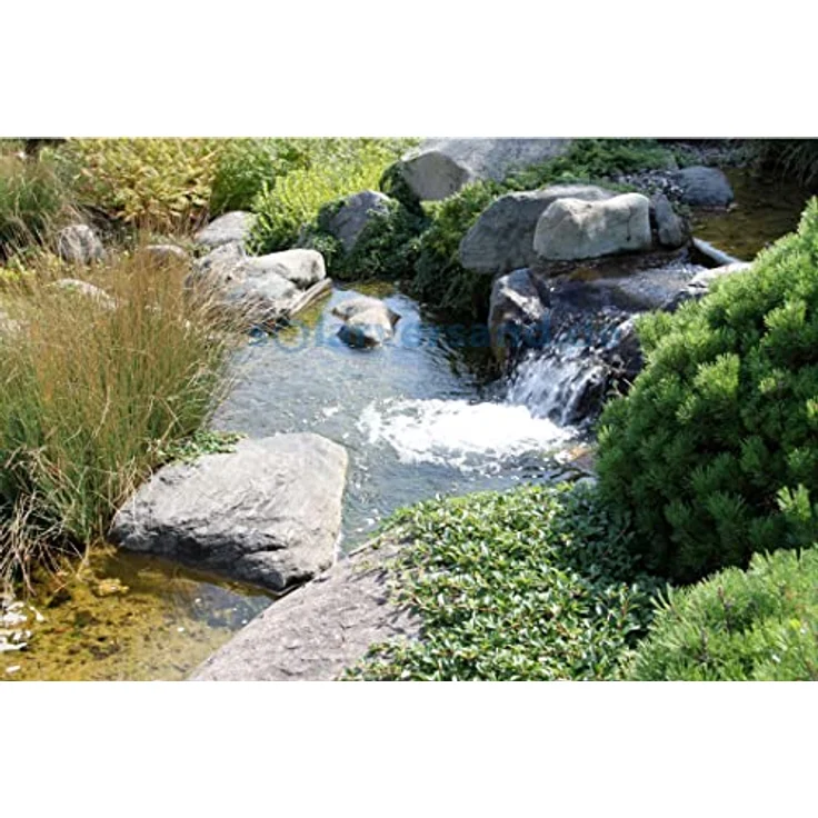 esotec Pumpe Waterfall-Lugano 12-18V DC max. 5000 l-h Förderleistung Bachlauf Teichpumpe Gartenteich 101776 – Bild 5