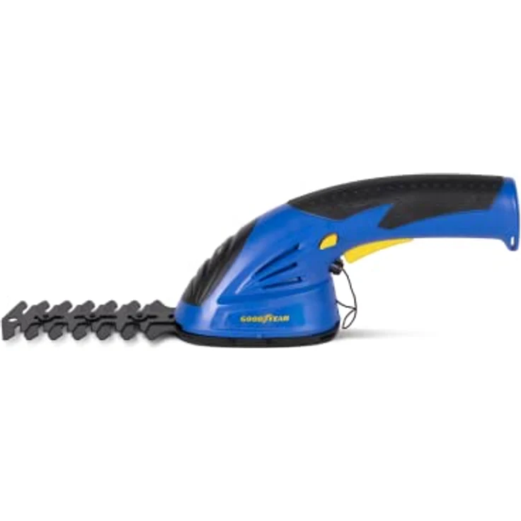 Goodyear - Lithium-Rasenmäher Schere 1,5 Ah 3,6 V Elektrische Gartenschere 2 in 1 1.100 U/min. Schere für Büsche – Bild 2