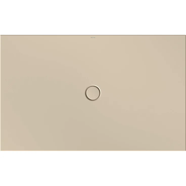 Bette BetteFloor Duschwanne mit BetteAntirutsch Pro, 1600x1000mm, glasierter Titan-Stahl, schallreduzierend