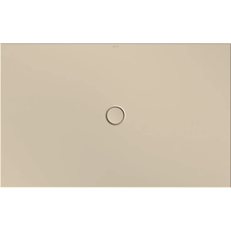 Bette BetteFloor Duschwanne mit BetteAntirutsch Pro, 1600x1000mm, glasierter Titan-Stahl, schallreduzierend