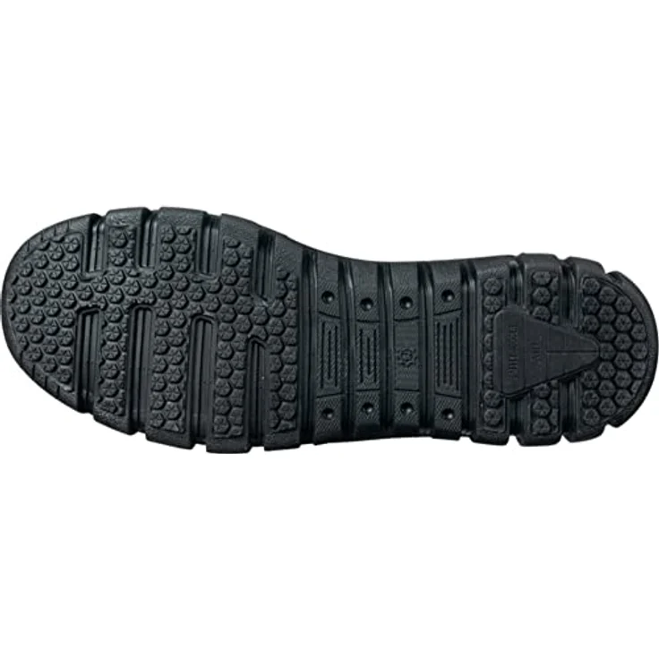 Safety Jogger KASSIE O1 A SRC Sicherheitsschuh, atmungsaktiver Halbschuh mit rutschfester Laufsohle und ergonomischem Design, schwarz – Bild 9