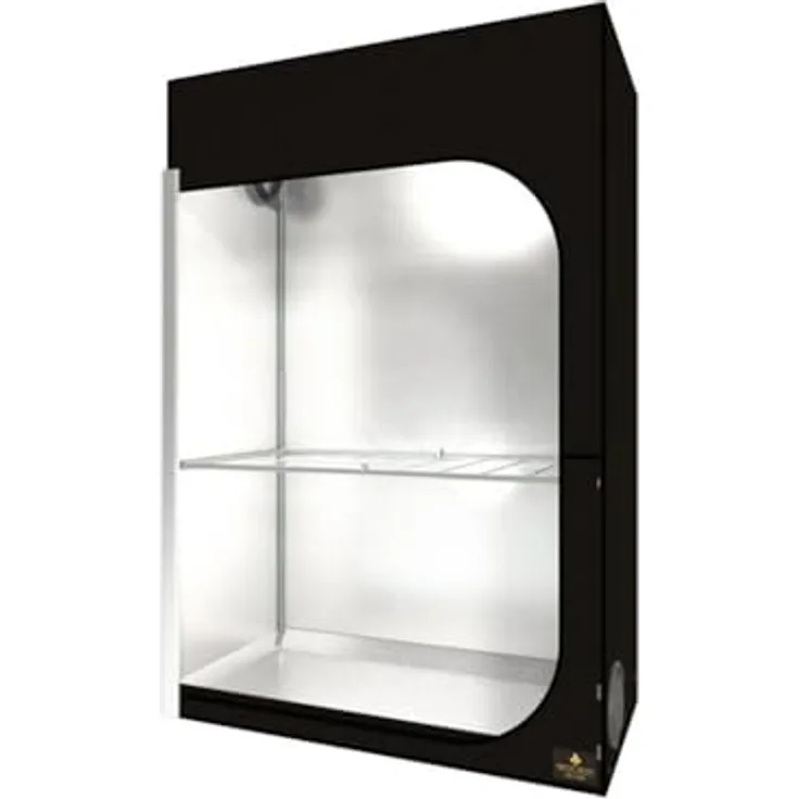 Secret Jardin Dark Street DS120W, Anbauzelt 120x60x178cm mit hoher Lichtverteilung und stabilem Gestänge