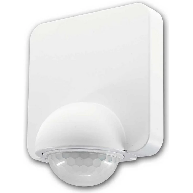 world-trading-net CBM 65w Bewegungsmelder, 360° Infrarot-Sensor, IP54, für Aufputz-Montage, weiß