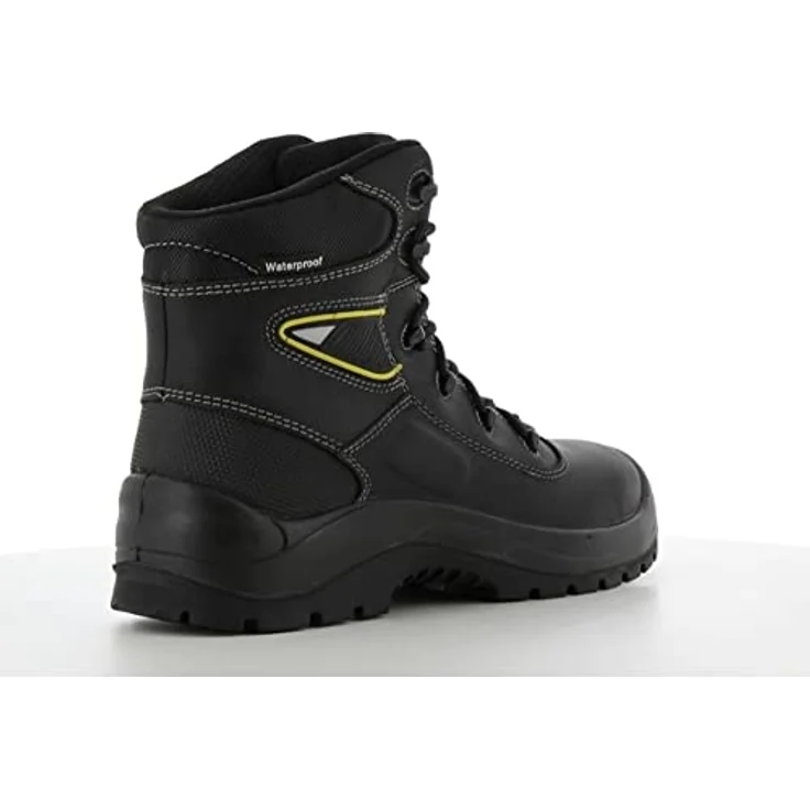 SafetyJogger Basalt S3, Sicherheitsstiefel für harte Arbeitsbedingungen, wasserdicht, atmungsaktiv, schwarz – Bild 2