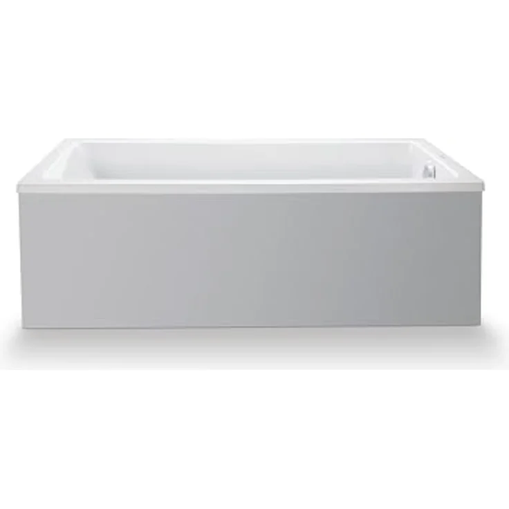 Duravit Badewanne No 1 1, Einbaubadewanne mit Rückenschrägen, weiß, 1800x800mm, 180l – Bild 6
