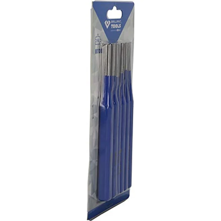 BRILLIANT TOOLS BT085006 Splintentreiber-Satz, blau silber, gemischt – Bild 11
