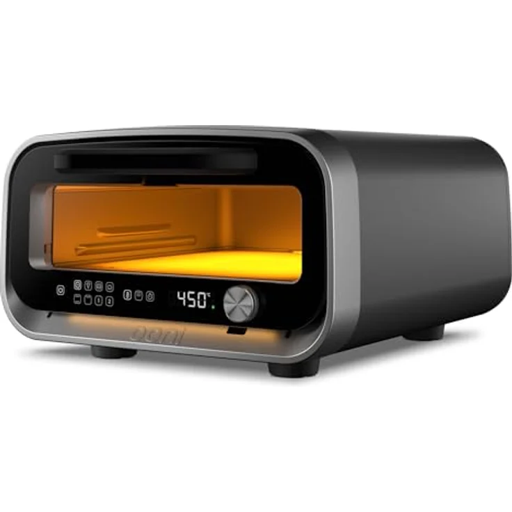 Ooni Volt 2, Elektrischer Pizzaofen mit Pizza Intelligence™, für Pizzen bis 33 cm, schwarz – Bild 1