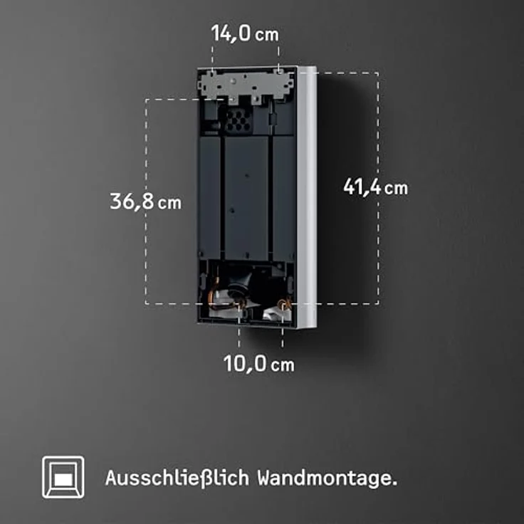 STIEBEL ELTRON Durchlauferhitzer DHB-E 11/13 LCD, 11/13,5 kW, druckfest, digitale Temperaturregelung, LC-Display, energiesparend, 236743 – Bild 5