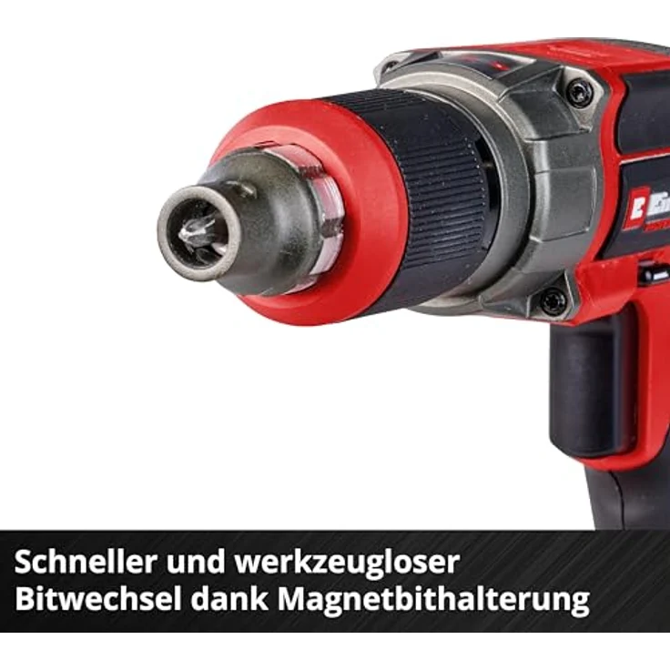 Einhell Akku-Trockenbauschrauber TP-DY 18 Li BL, bürstenloser Motor, mit Magazinaufsatz, ohne Akku und Ladegerät – Bild 10
