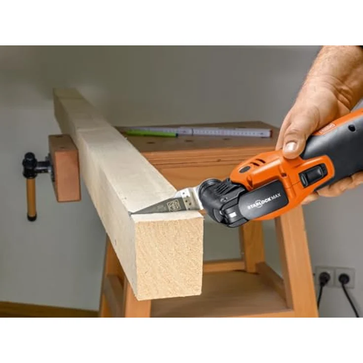 Fein Multimaster MM 500 Plus Basic, Multifunktionswerkzeug mit 350W Motor, inkl. 2teiligem Koffer und StarlockPlus Werkzeugaufnahme – Bild 4