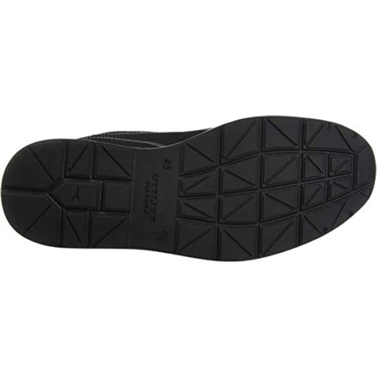 Diadora Run Net Air Box, S3 Sicherheitshalbschuhe aus Kalbswildleder, atmungsaktiv, schwarz, Gr. 46 – Bild 4