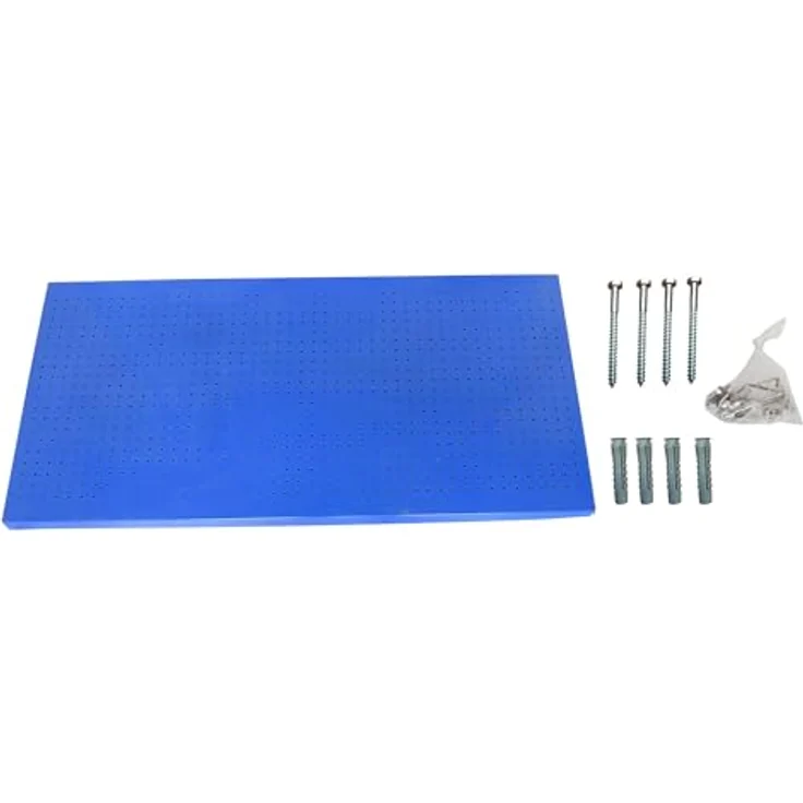 Simonrack Panelclick Lochwand, Blau, 60 x 90 cm, flexible Werkzeugaufbewahrung mit variablen Zubehörmöglichkeiten – Bild 8